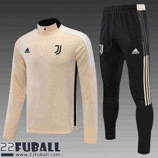 Trainingsanzug Juventus blassgelb Herren 21 22 TG49