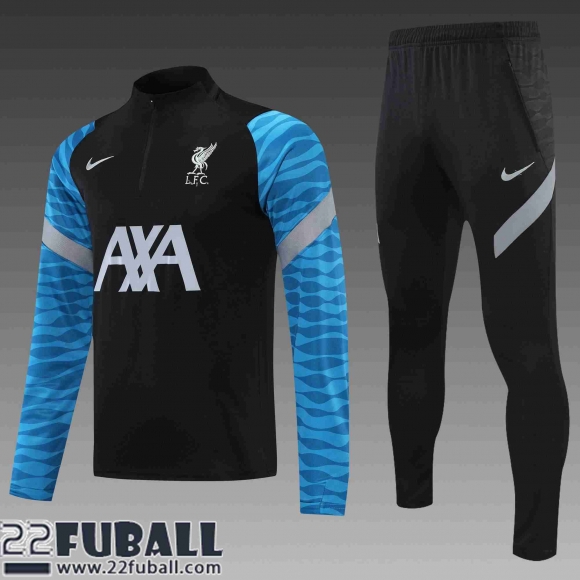 Trainingsanzug Liverpool Dunkelblau Herren 21 22 TG50