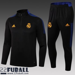 Trainingsanzug Real Madrid Schwarz Herren 21 22 TG55