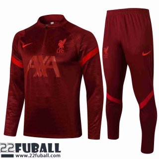 Trainingsanzug Liverpool karmesinrot Herren 21 22 TG71