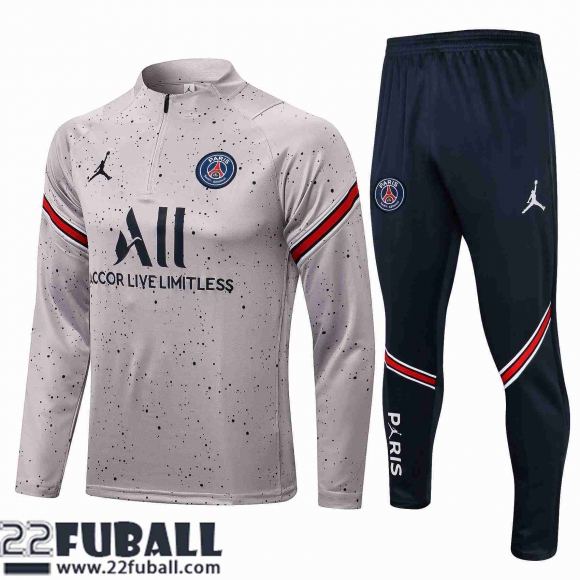 Trainingsanzug PSG Grau Herren 21 22 TG73