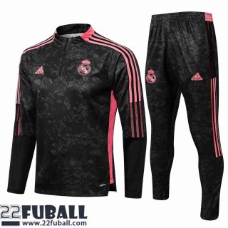 Trainingsanzug Real Madrid dunkelgrau Herren 21 22 TG78