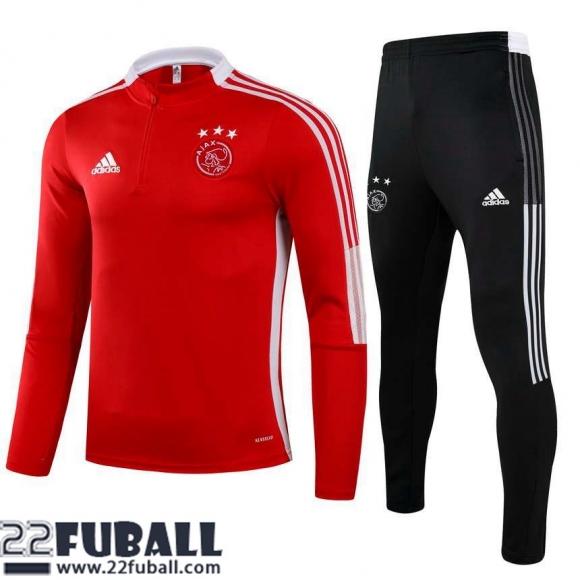 Trainingsanzug AFC AJAX rot Herren 21 22 TG79