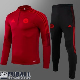 Trainingsanzug Bayern Munchen rot Herren 21 22 TG81