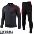 Trainingsanzug Bayern Munchen Grau Herren 21 22 TG82