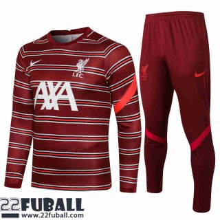 Trainingsanzug Liverpool karmesinrot Herren 21 22 TG95