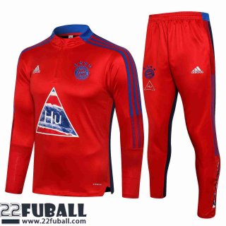 Trainingsanzug Bayern Munchen rot Herren 21 22 TG96