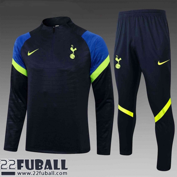 Trainingsanzug Tottenham Hotspur noir Kinder 21 22 TK45