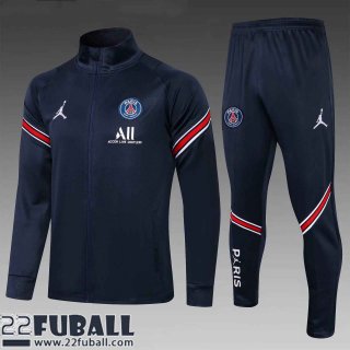 Sweatjacke PSG bleu Kinder 21 22 TK47