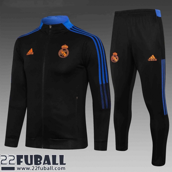 Sweatjacke Real Madrid le noir Kinder 21 22 TK57