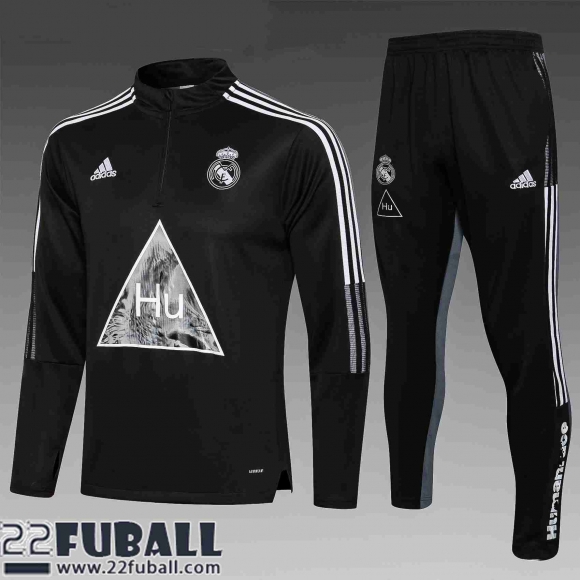 Trainingsanzug Real Madrid le noir Kinder 21 22 TK59