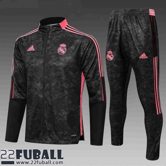 Sweatjacke Real Madrid le noir Kinder 21 22 TK60