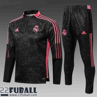 Trainingsanzug Real Madrid le noir Kinder 21 22 TK61