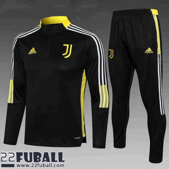 Trainingsanzug Juventus le noir Kinder 21 22 TK64