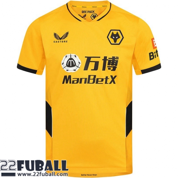 Fussball Trikots Wolverhampton Wanderers Heimtrikot Herren 21 22